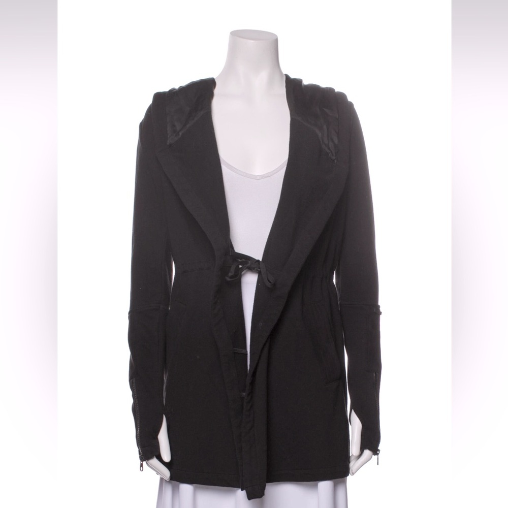 Blanc Noir Jacket with Hood